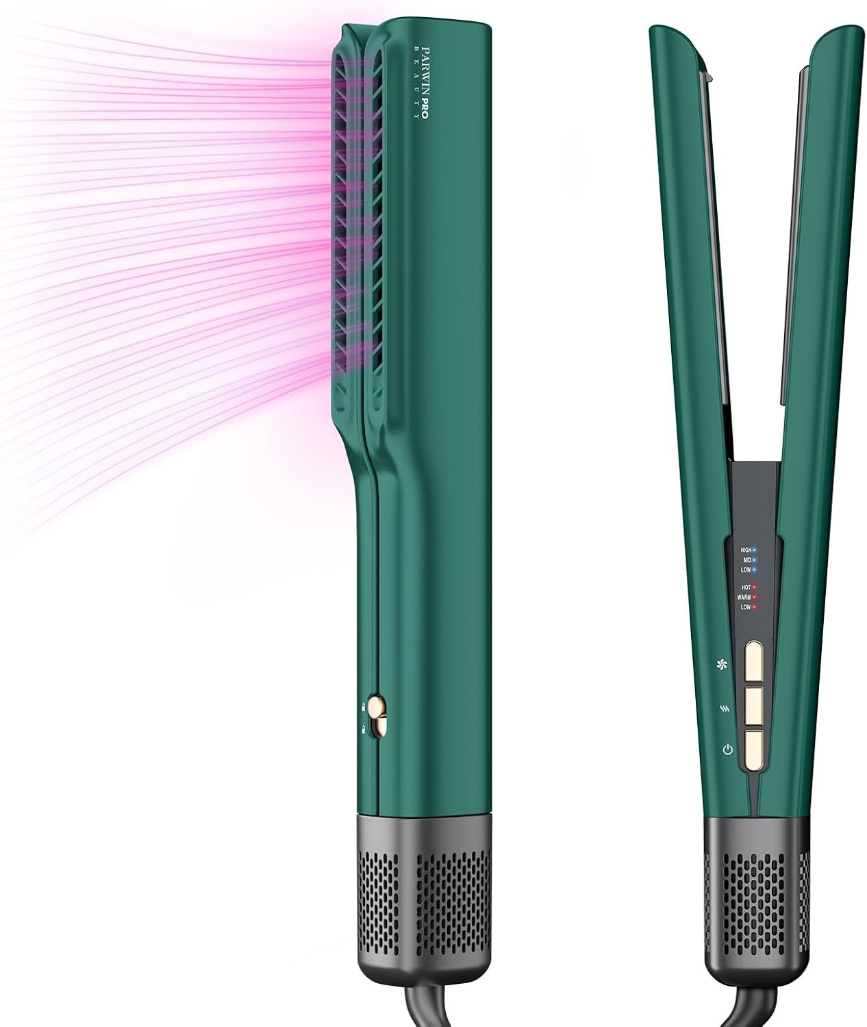 Ionen-Haarglätter mit Luftstrom für langes Haar | 1200W | Bis zu 35% Rabatt