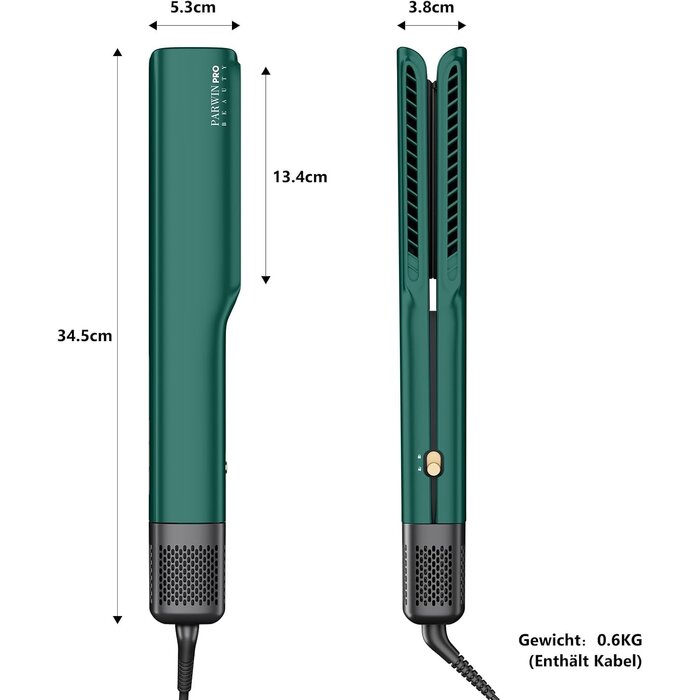 Ionen-Haarglätter mit Luftstrom für langes Haar | 1200W | Bis zu 35% Rabatt