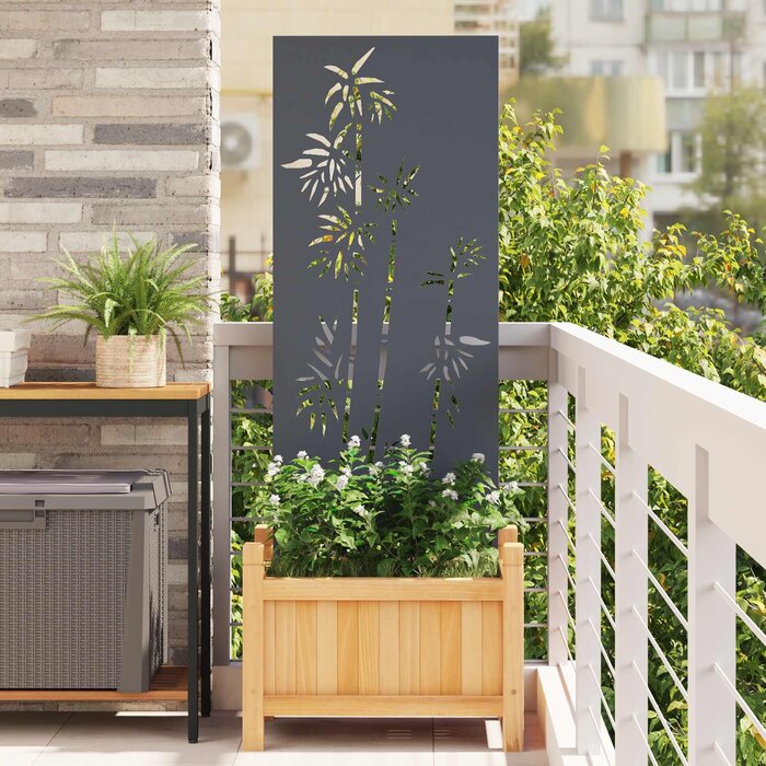 Gartensichtschutz Anthrazit 50x140cm - Stilvoll & bis zu 34% reduziert