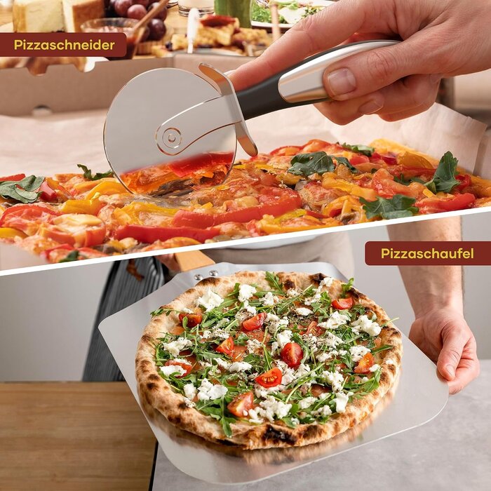 Elektrischer Pizzaofen bis 450°C für 32 cm Pizzen - Sparen Sie bis zu 35%