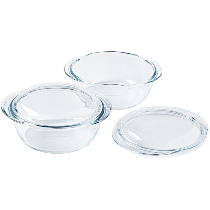2-tlg. Auflaufformen-Set aus Borosilikatglas - bis zu 32% günstiger
