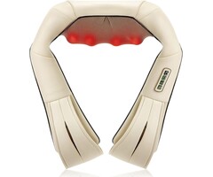 Shiatsu Massagekissen für Nacken & Rücken - Beige - 57% Rabatt