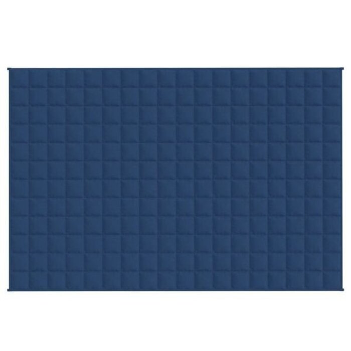 Vidaxl Gewichtsdecke 135x200 cm 10 kg, Blau - bis zu 34% Rabatt auf Rückläufer