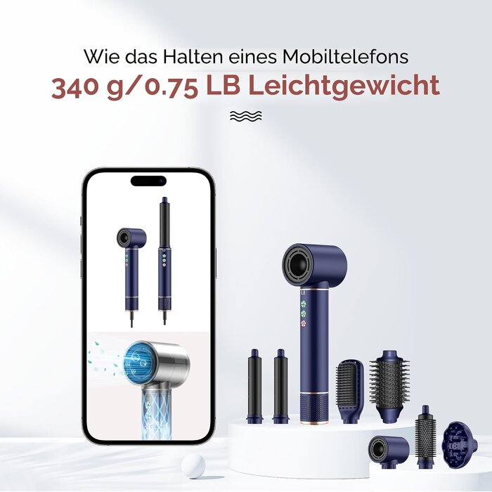7-in-1 Air Styler & Haartrockner - Multicolour - bis zu 34% Rabatt