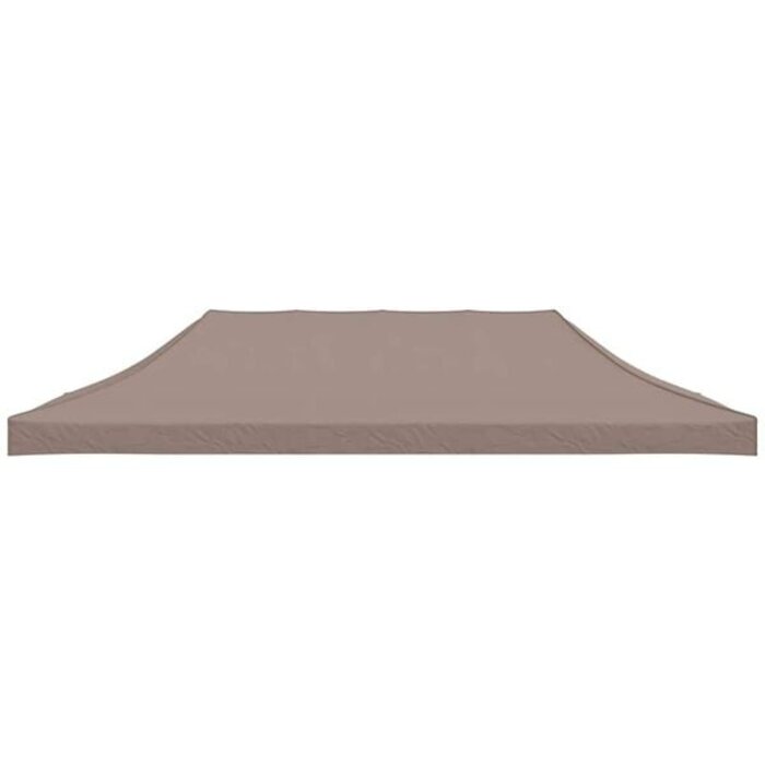 Vidaxl Partytentdach 6x3 m Taupe - Ersatzbezug für Faltpavillon - bis zu 34% sparen