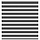 Doppelrollo Zebra 150x150 cm Schwarz - Stufenloses Lichtdesign bis zu 33% sparen