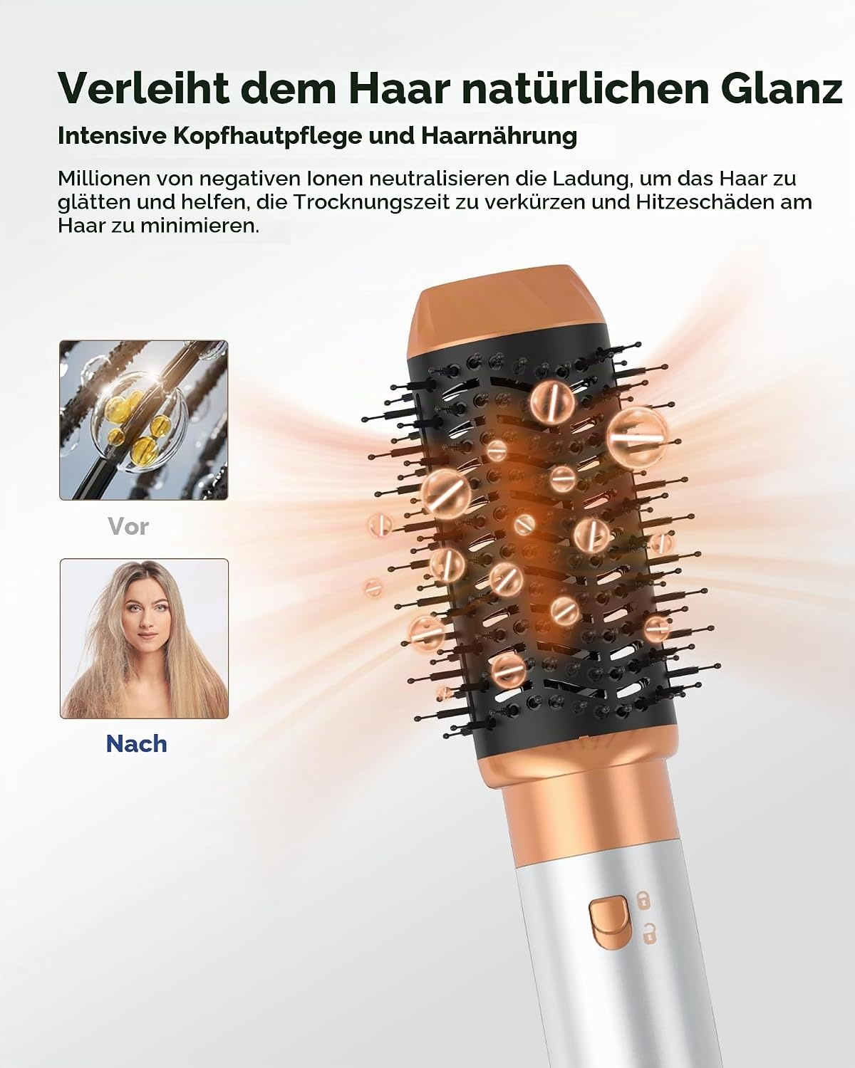 6-in-1 Multistyler Warmluftbürste - 1000W Haarstyling-Set - bis zu 28% reduziert
