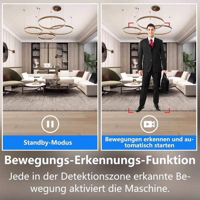 Mini Full HD Überwachungskamera mit 10.000 mAh Akku - bis zu 33% reduziert