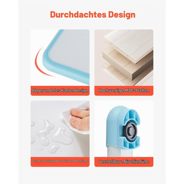 Vevor Ergonomisches Kinderschreibtisch-Set, höhenverstellbar - bis zu 35% sparen