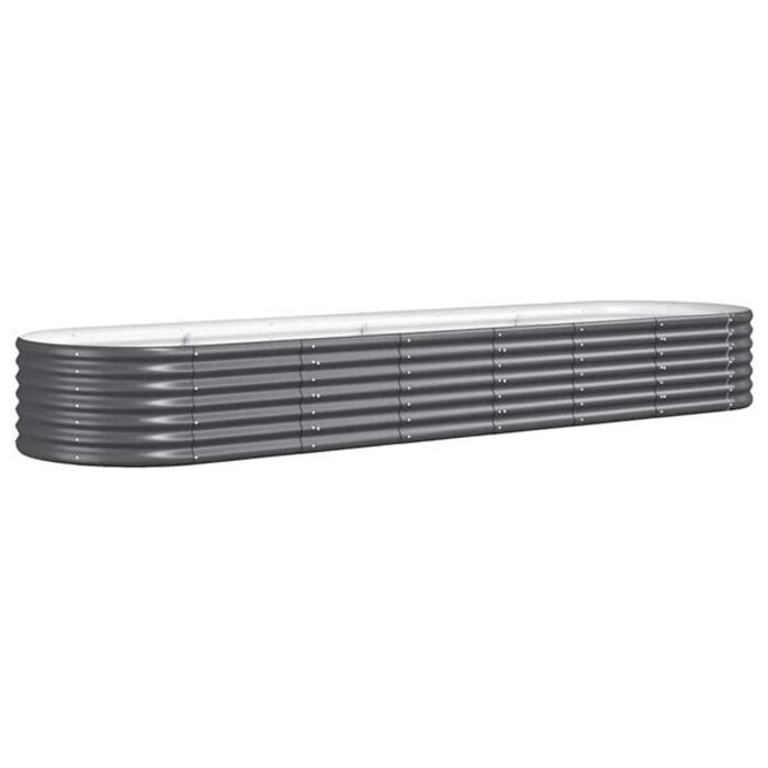 Vidaxl Großes Hochbeet 296x80x36 cm Anthrazit - Outlet bis zu 34% günstiger