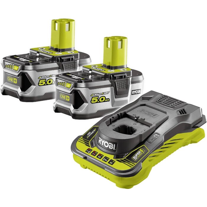 18V Akku-Set 5.0 Ah mit Schnellladegerät - Bis zu 35% Rabatt