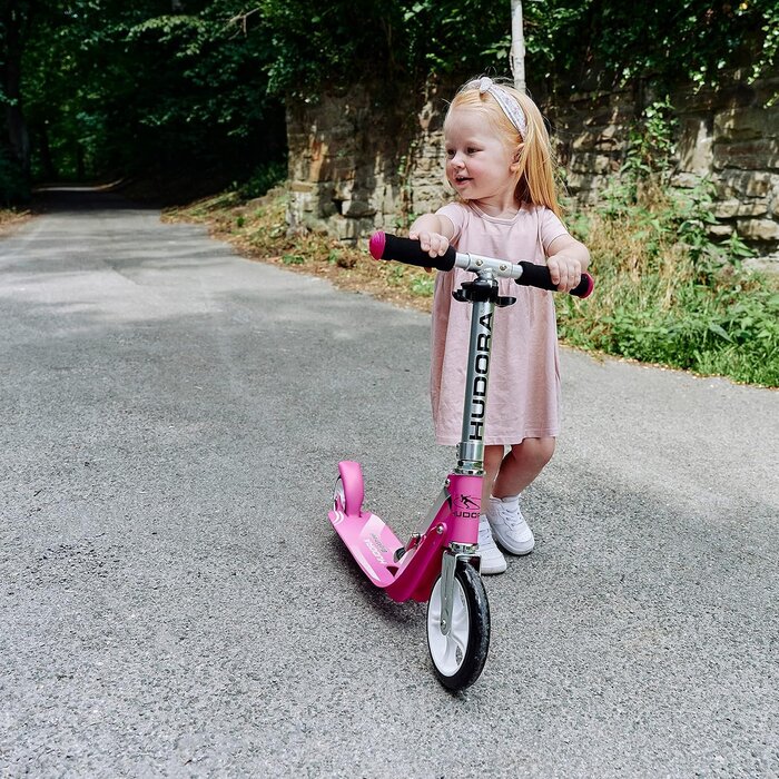 Kinderroller in Magenta, höhenverstellbar & klappbar - jetzt bis zu 34% Rabatt