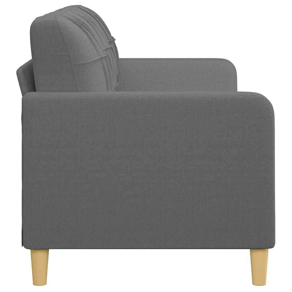 Vidaxl Modernes 3-Sitzer Sofa 180 cm Stoff Dunkelgrau - Jetzt bis zu 33% sparen
