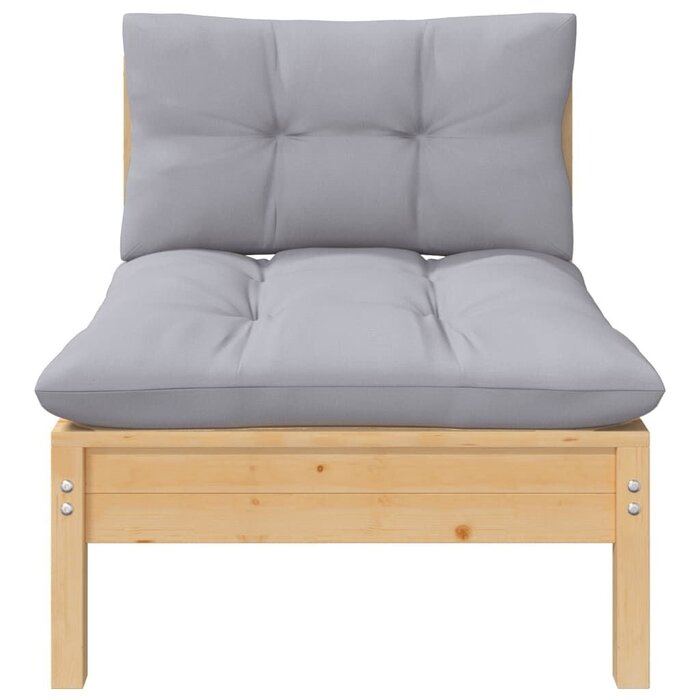 Vidaxl 3-teiliges Garten-Loungeset Kiefernholz - Jetzt bis zu 38% sparen