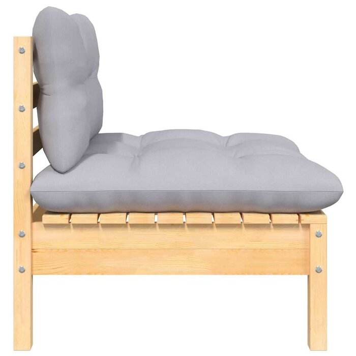 Vidaxl 3-teiliges Garten-Loungeset Kiefernholz - Jetzt bis zu 38% sparen