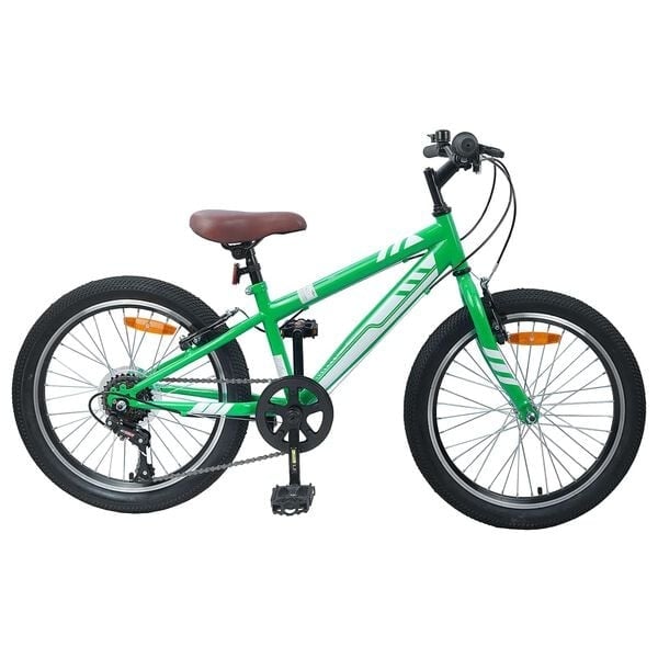 Vidaxl Mountainbike 24 Zoll für Kinder - Grün - Bis zu 35% Rabatt