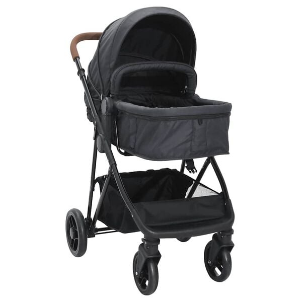 Vidaxl 2-in-1 Kinderwagen & Buggy - Anthrazit - bis zu 35% Rabatt