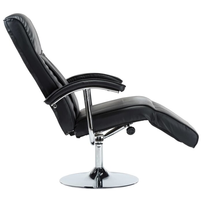 Vidaxl Eleganter Relaxsessel in Schwarz - Verstellbar - Outlet-Angebot bis zu 35% Rabatt