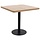 Eleganter Bistrotisch 80x80 cm - Hellbraun - Sparen Sie bis zu 35% im Outlet