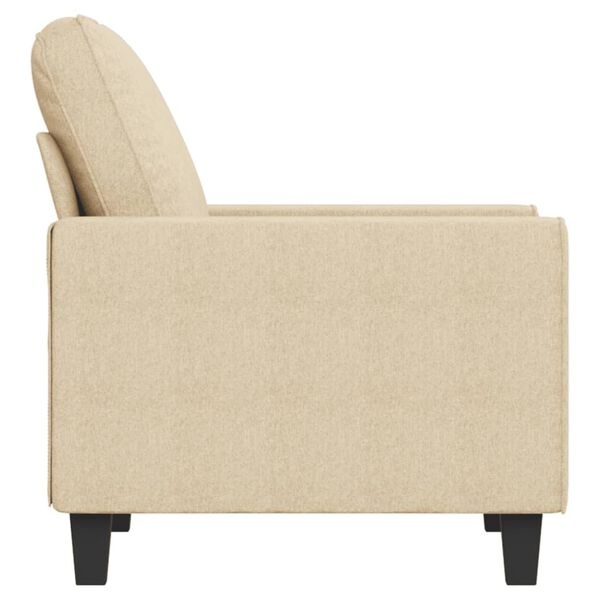 Vidaxl Moderner Sessel 60 cm in Creme - Jetzt bis zu 35% Rabatt sichern