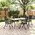 4er-Set klappbare Gartenstühle, Aluminium, schwarz, bis zu 35% Rabatt