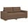 Gemütliches Loveseat Sofa 140 cm, Braun - Jetzt bis zu 38% Rabatt sichern