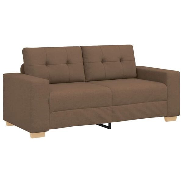 Vidaxl Gemütliches Loveseat Sofa 140 cm, Braun - Jetzt bis zu 38% Rabatt sichern