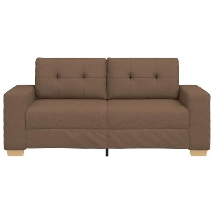 Vidaxl Gemütliches Loveseat Sofa 140 cm, Braun - Jetzt bis zu 38% Rabatt sichern