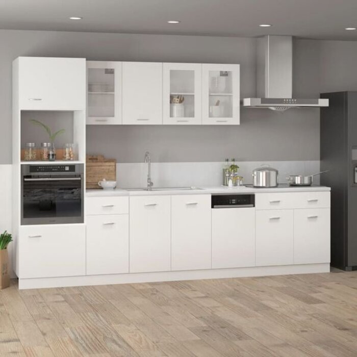 Vidaxl Küchenunterschrank Lyon, 80x46x81,5 cm, Weiß - jetzt bis zu 34% sparen