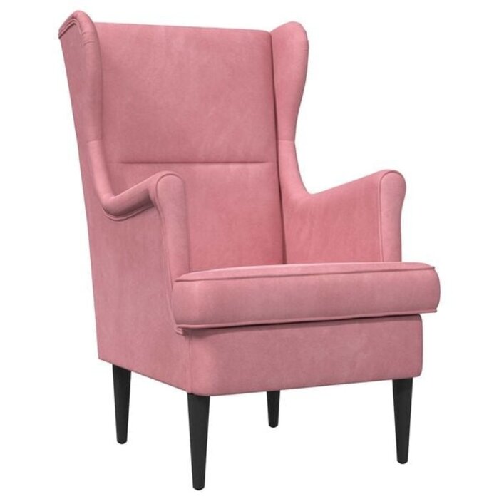 Vidaxl Samt-Sessel in Rosa - Modern & Komfortabel - Bis zu 35% Rabatt