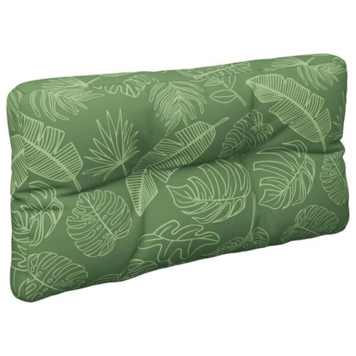 Vidaxl Palettenkissen Set mit Blattmuster, 70x70cm - bis zu 67% Rabatt