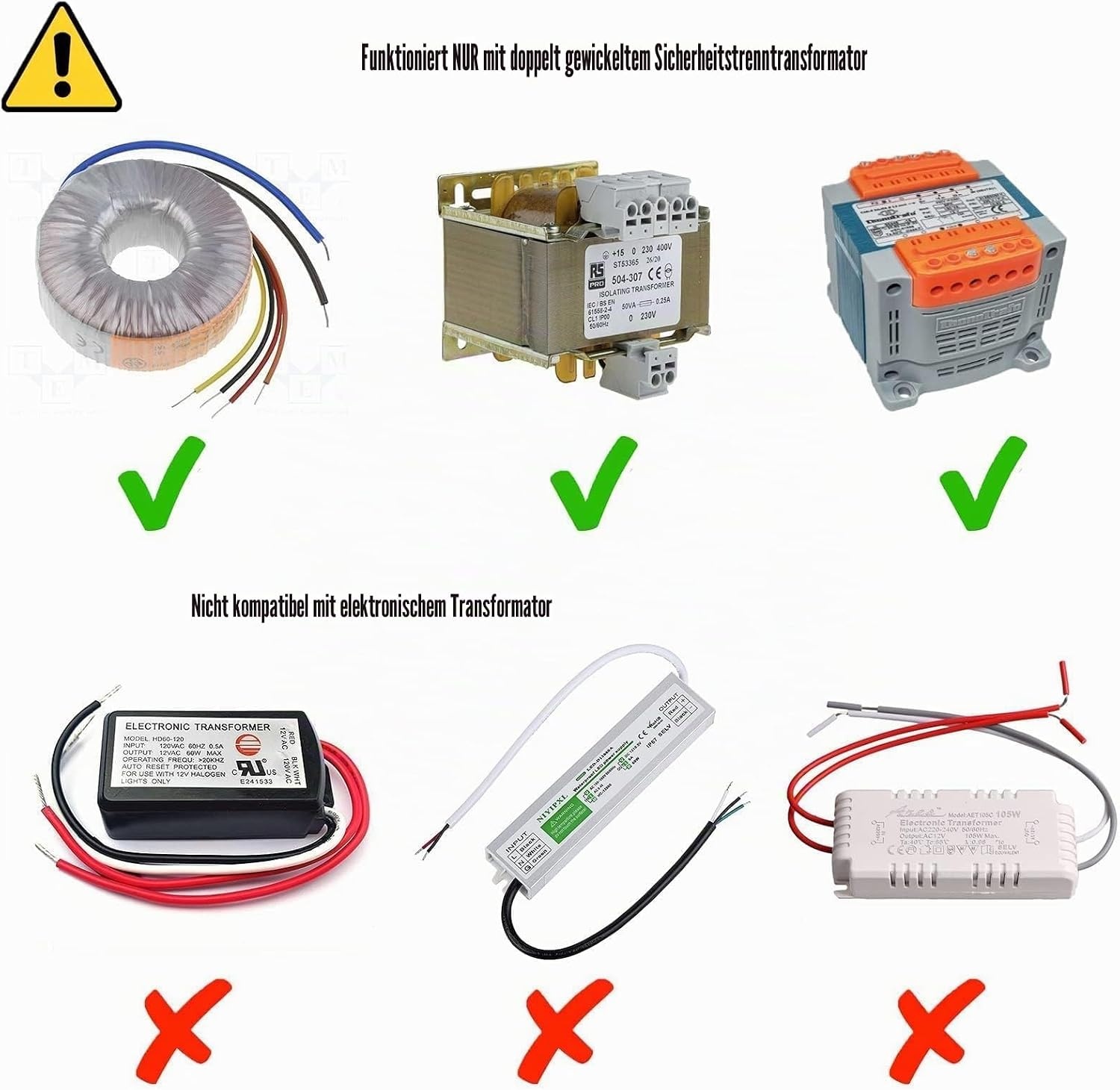 LED-Poolbeleuchtung RGB 6W 12V für 1,5" Gewinde - 66% Rabatt