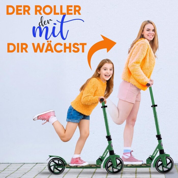 Klappbarer Camouflage Cityroller - bis zu 42% günstiger - belastbar bis 100 kg