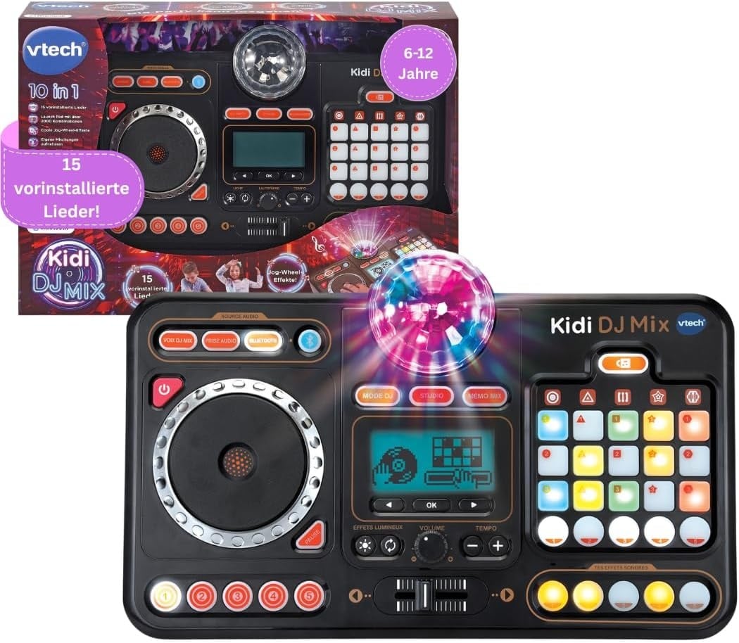 Vtech DJ-Mixer für Kinder mit LED-Launchpad - Jetzt bis zu 42% günstiger
