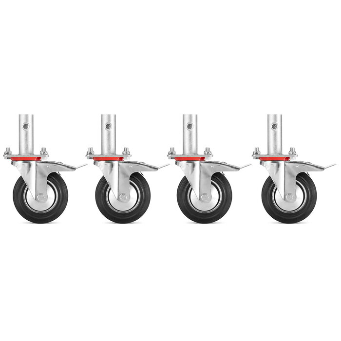 Gerüst-Lenkrolle mit Feststeller 160 mm - 260 kg Tragkraft - bis zu 32% Rabatt