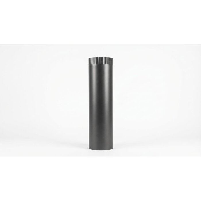 Ofenrohr Rauchrohr Ø 120 mm, 50 cm, Schwarz - Outlet: bis zu 20% Rabatt