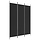 Raumteiler 3-teilig 150x200 cm Schwarz - Bis zu 32% günstiger