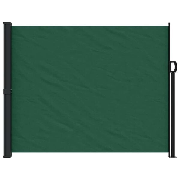 Ausziehbare Seitenmarkise 160x500 cm, Dunkelgrün - bis zu 34% Rabatt