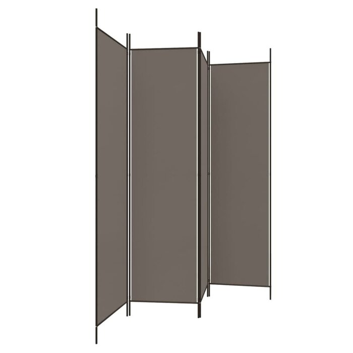 Flexibler Raumteiler 200x200 cm - Anthrazit - bis zu 32% Rabatt