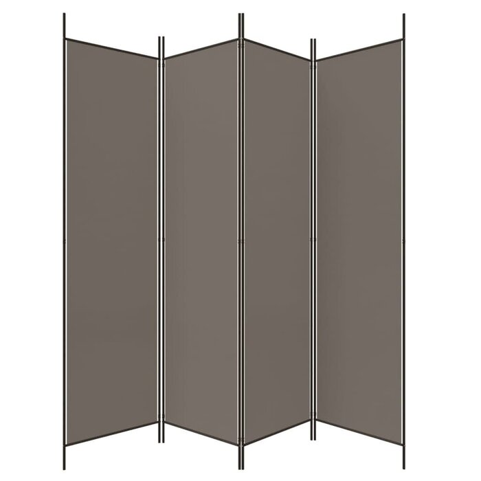 Flexibler Raumteiler 200x200 cm - Anthrazit - bis zu 32% Rabatt