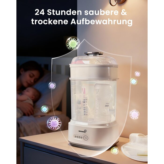 5-in-1 Babyflaschen-Sterilisator & Trockner - Jetzt bis zu 34% Rabatt