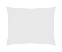 Vidaxl Sonnensegel rechteckig 3x4 m Oxford-Gewebe Weiß - 59% Rabatt
