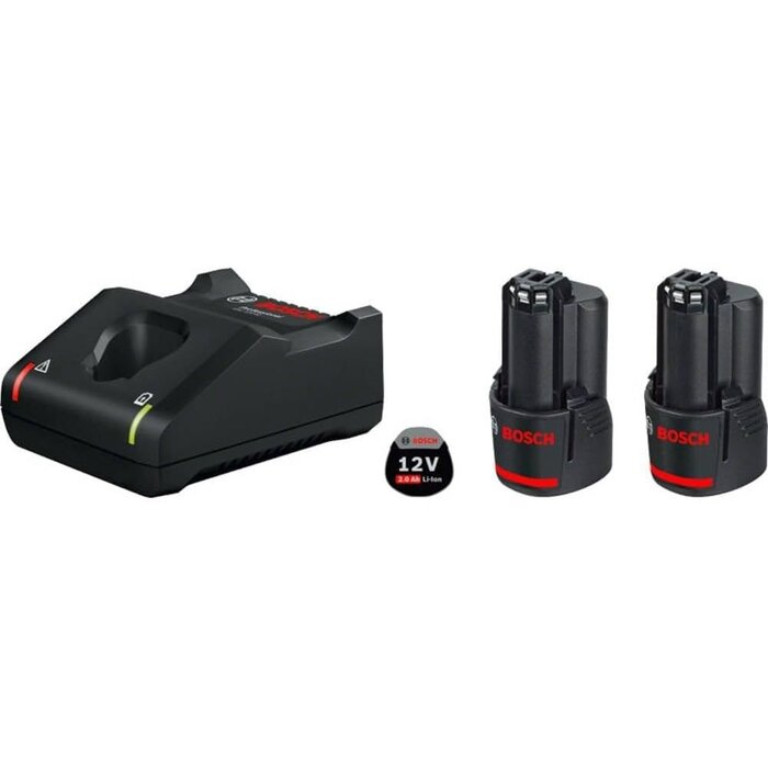 12V Akku-Starter-Set mit 2x 2,0Ah Akkus & Schnellladegerät - bis zu 34% sparen