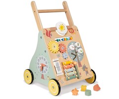 Montessori Lauflernwagen aus Holz - 59% Rabatt