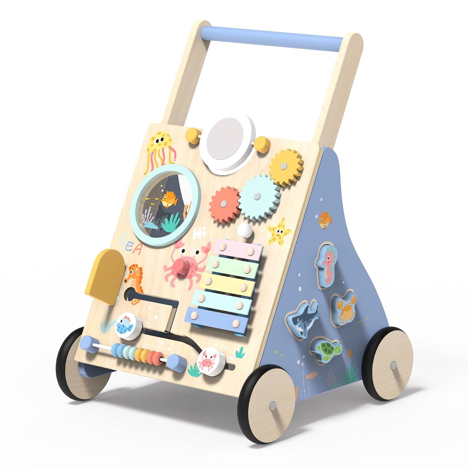 Holz Lauflernwagen Montessori - Multifunktional bis zu 34% reduziert
