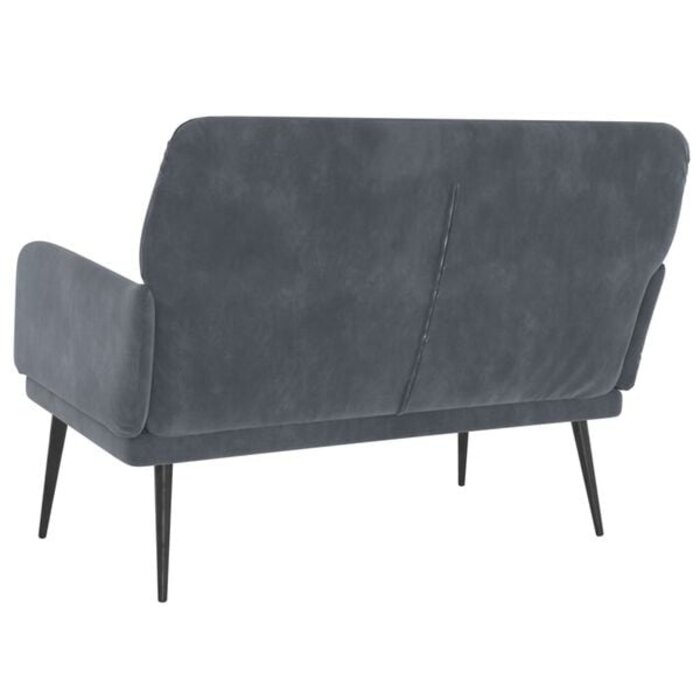 Vidaxl Elegante Samt-Sitzbank Dunkelgrau 108 cm - Jetzt bis zu 34% günstiger!