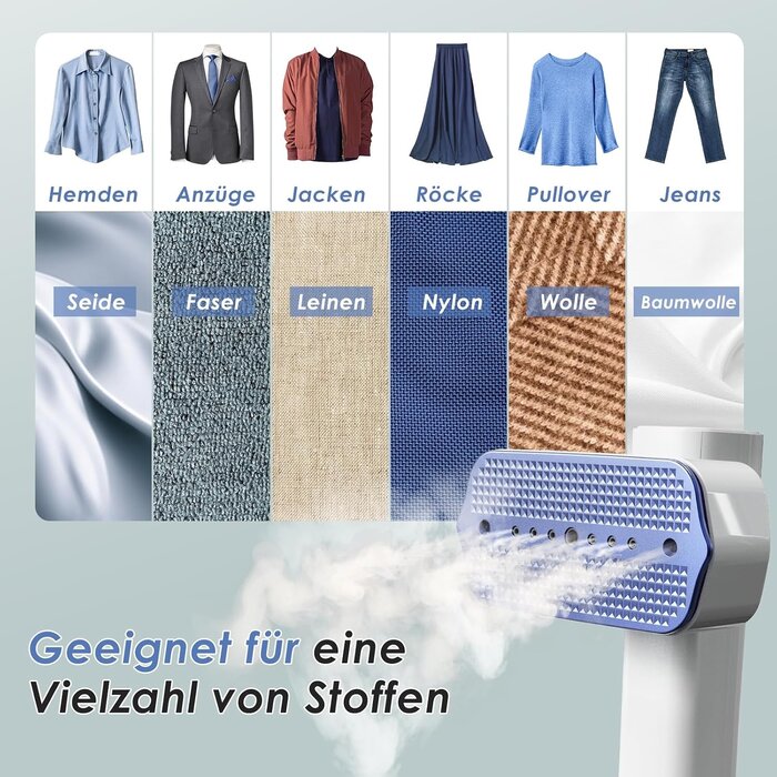 2-in-1 Dampfbürste & Bügeleisen 1200W - Kompakt & Effizient - bis zu 31% sparen