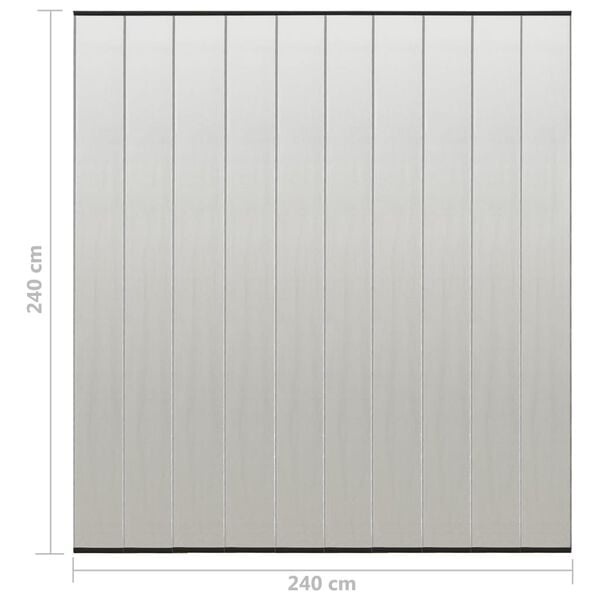 Vidaxl Insektenschutz-Vorhang 240x240cm, Schwarz - bis zu 32% günstiger