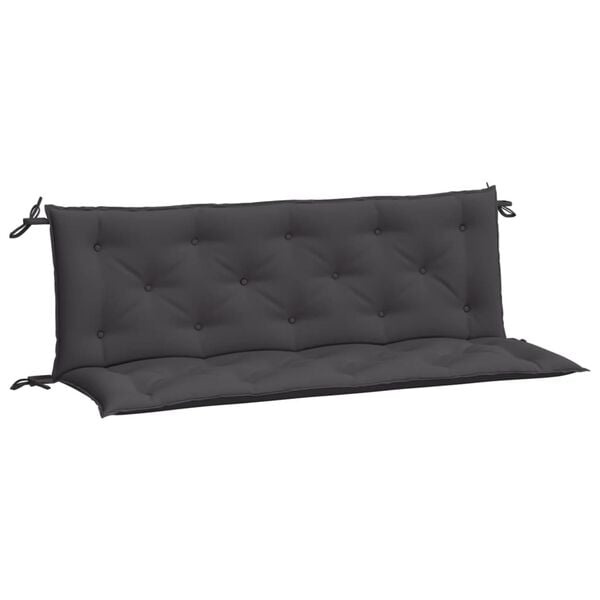 Vidaxl Gartenbankkissen 2er-Set 150x50x7cm Anthrazit - bis zu 32% reduziert
