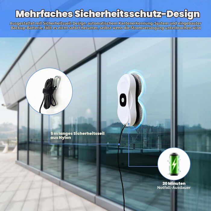 Fensterreinigungsroboter mit 2800 Pa & Fernbedienung - Jetzt bis zu 34% sparen